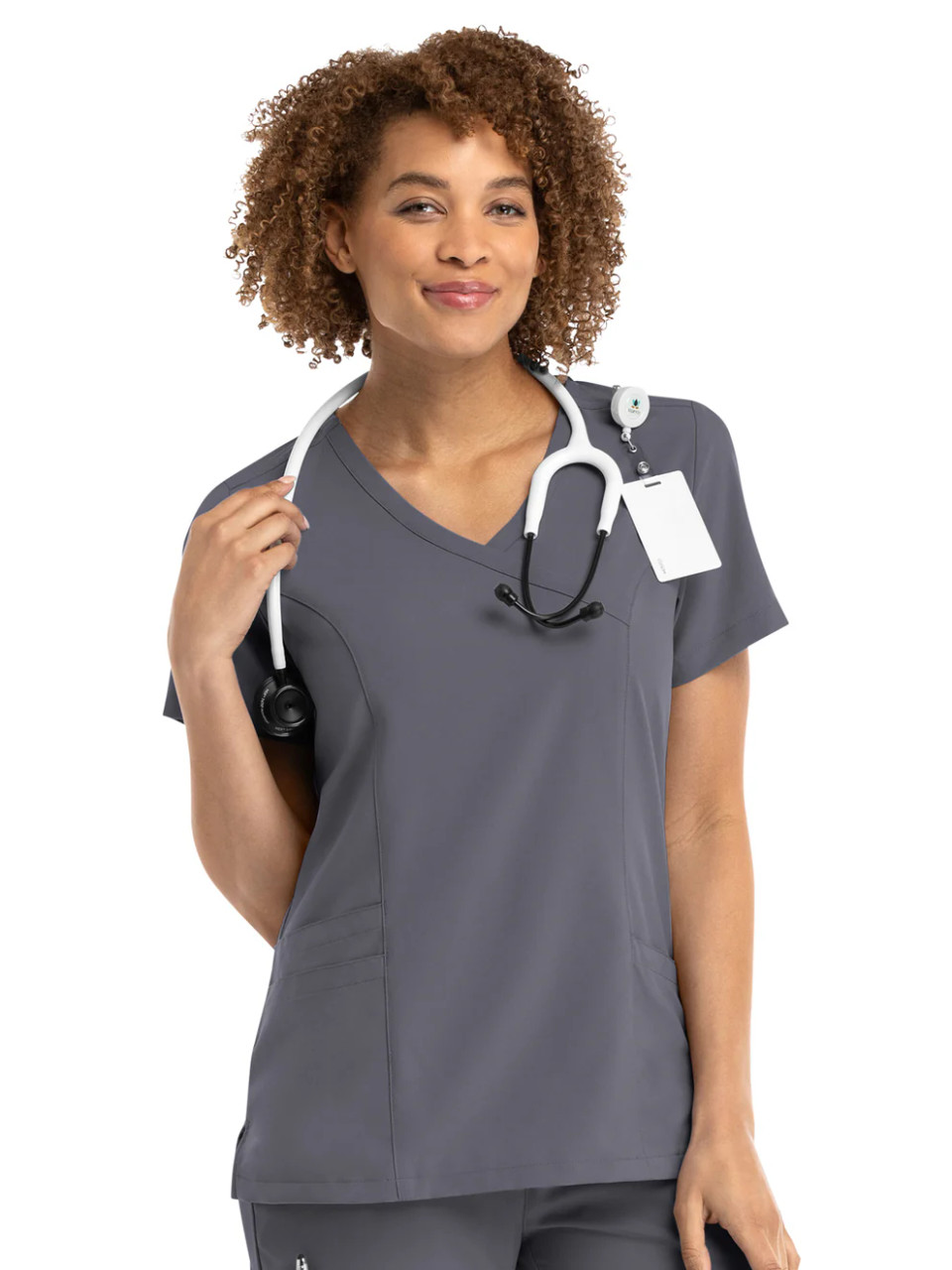 TSCN MAEVN Women's Three-Pocket Mock Wrap Top TSCN MAEVN Women's Three-Pocket Mock Wrap Top