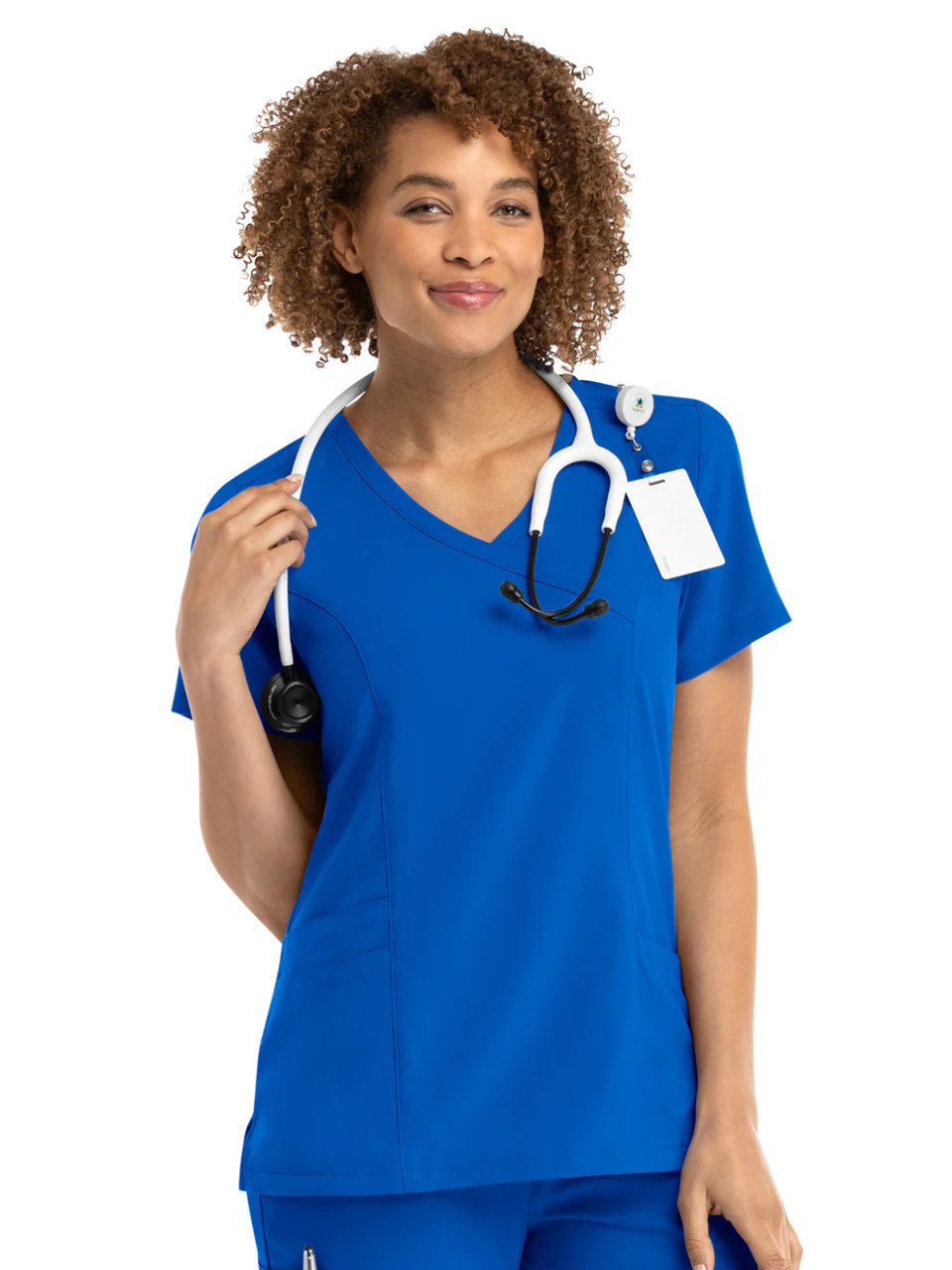 TSCN MAEVN Women's Three-Pocket Mock Wrap Top TSCN MAEVN Women's Three-Pocket Mock Wrap Top