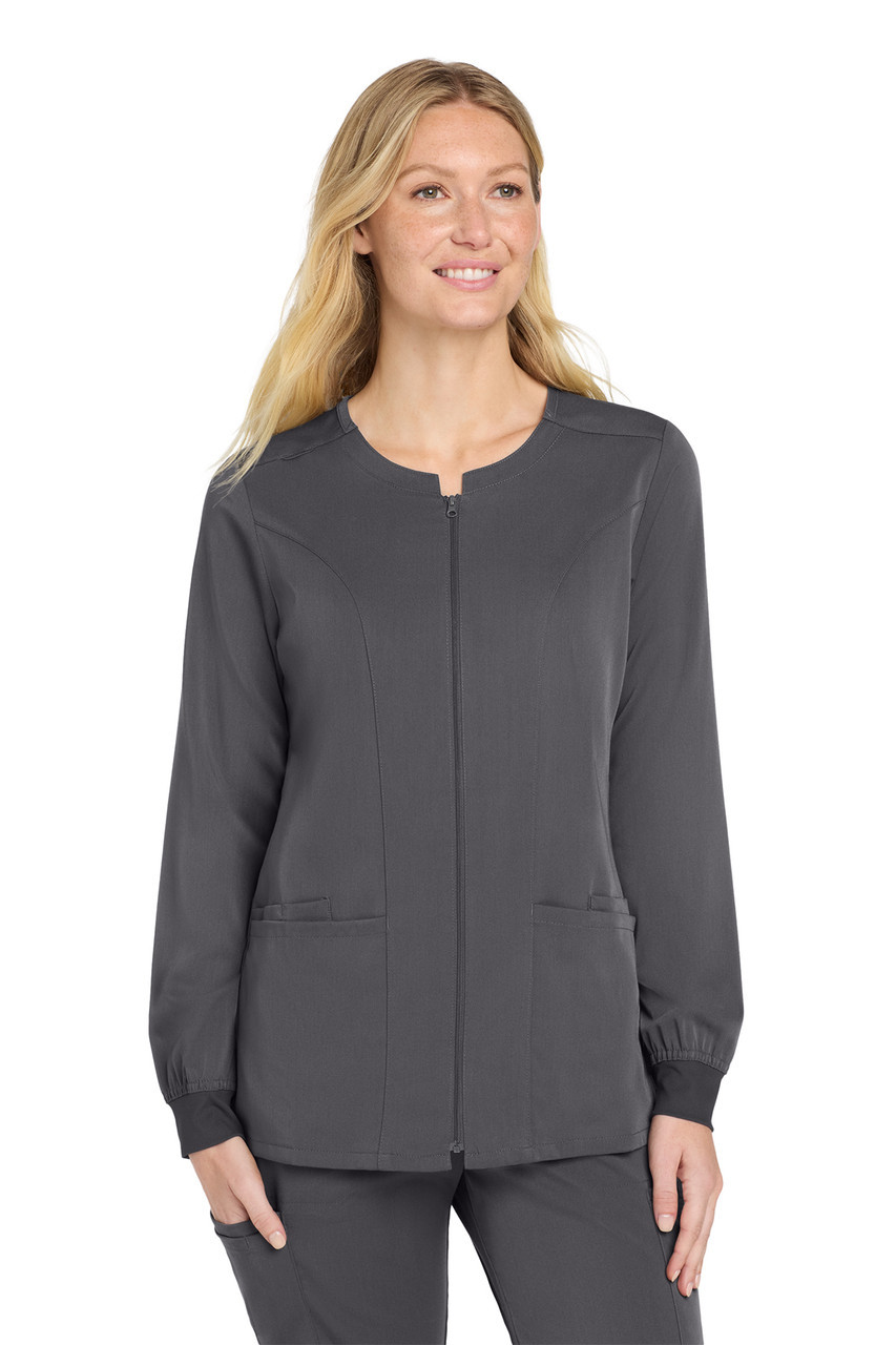 NBC Wink® Women’s Premiere Flex™ Full-Zip Scrub Jacket