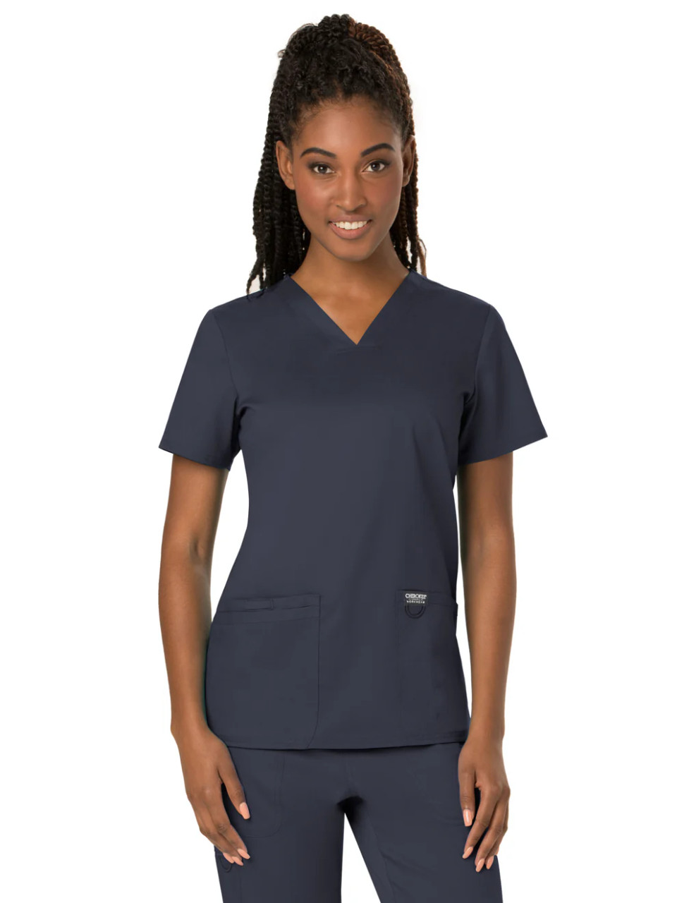 TO Cherokee Women's 3-Pocket V-Neck Scrub Top