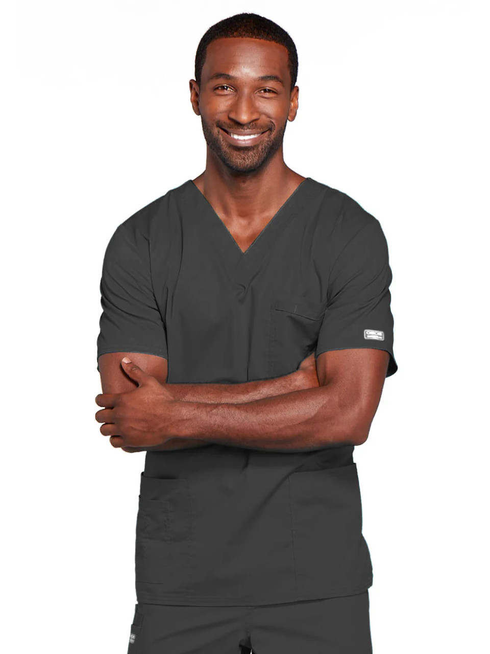 TSCN Cherokee Unisex 2-Pocket V-Neck Scrub Top