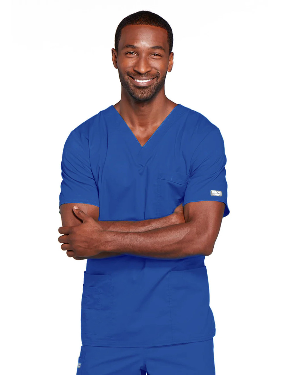 TSCN Cherokee Unisex 2-Pocket V-Neck Scrub Top