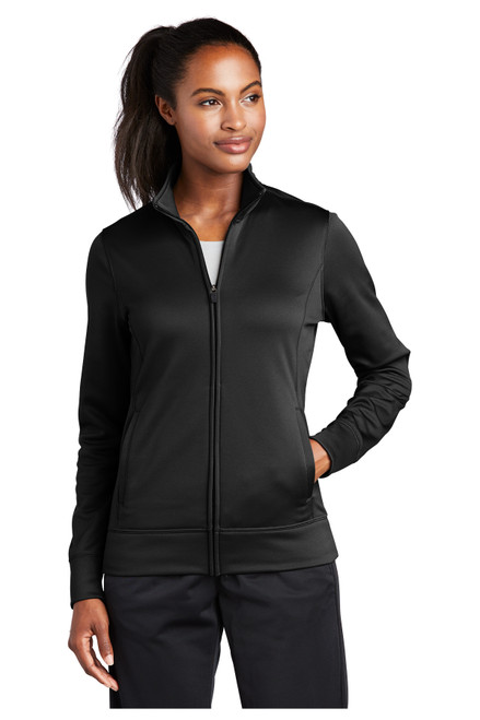 Sport-Tek® Ladies Sport-Wick® Fleece Full-Zip Jacket