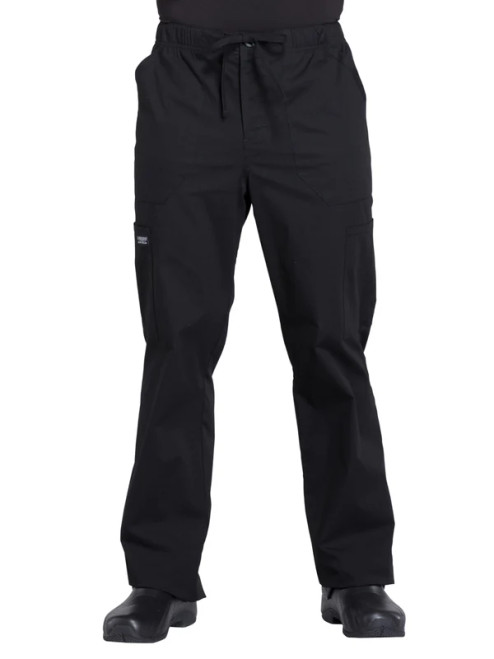 Cherokee Workwear Professionals Tapered Leg Drawstring Pant