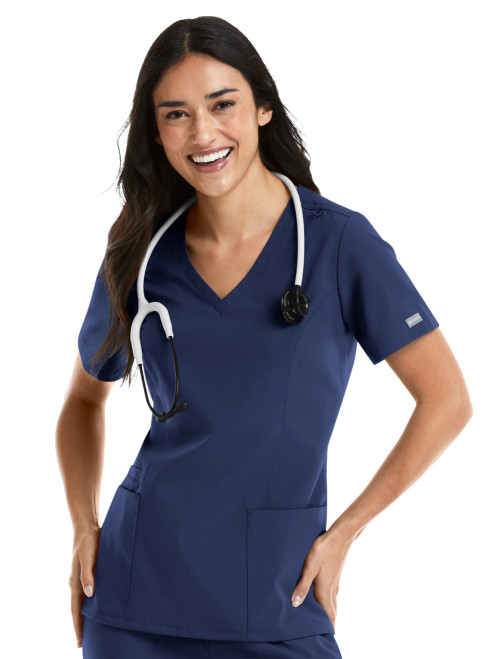 TSCN MAEVN Womens Double V-Neck Top