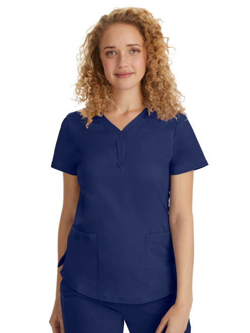 TSCN HH Women's Triple-Needle Stitching Top