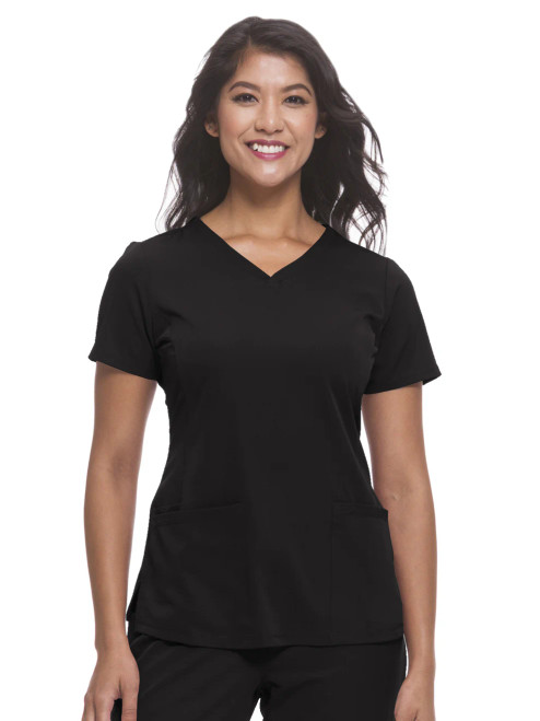 TSCB HH Women's V-Neck Top (Black)