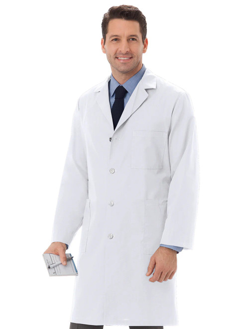 TO META Unisex Four-Pocket 40" Full-Length Classic Lab Coat