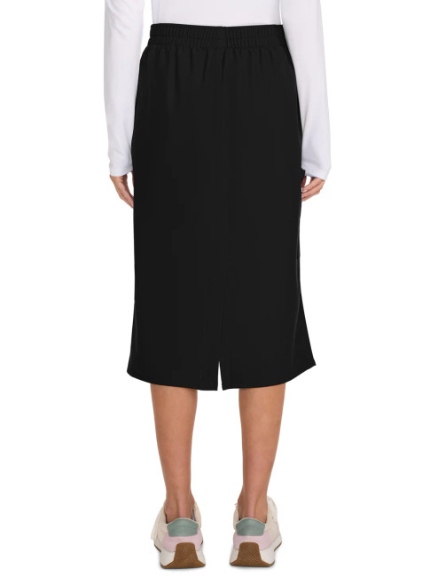TO Cherokee Women's 2-Pocket Elastic Waist Skirt (Black)