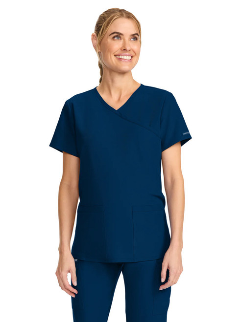NBC Women's 2-Pocket Maternity V-Neck Top
