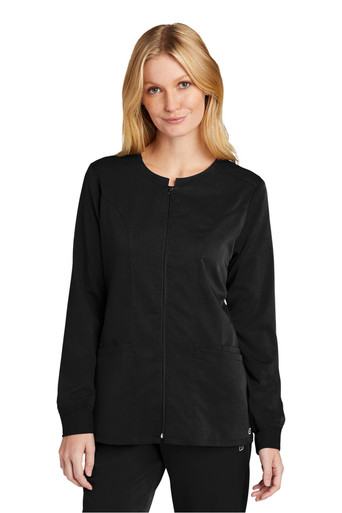 Maevn Matrix Pro Womens Comfy Warm-Up Scrub Jacket 7091 - Leading