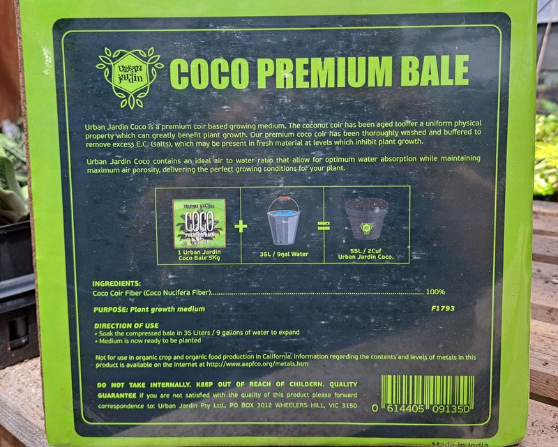 Urban Jardin CoCo Bale 5 Kg