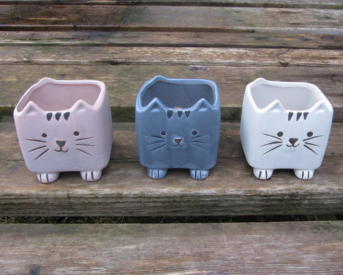 Kitty Cat Planters