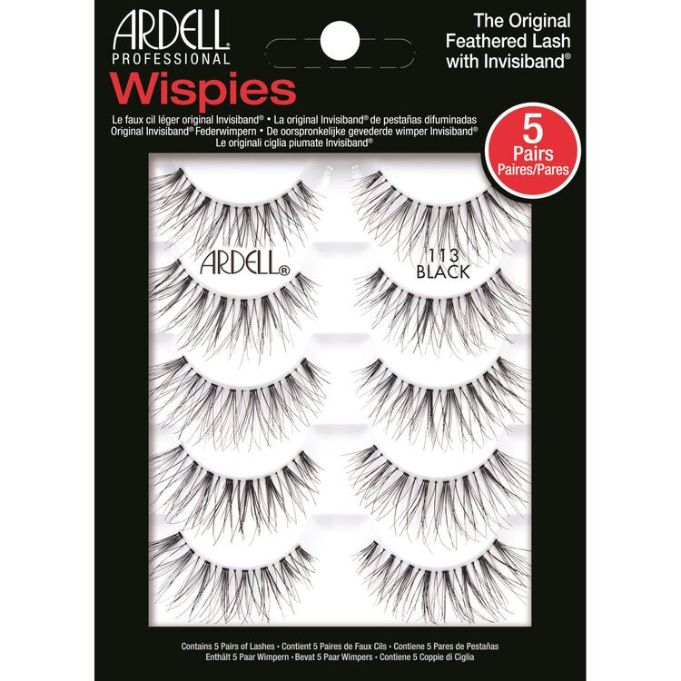 Ardell Wispies Wimpern – Schwarzes Twin Pack Für Natürlichen Look