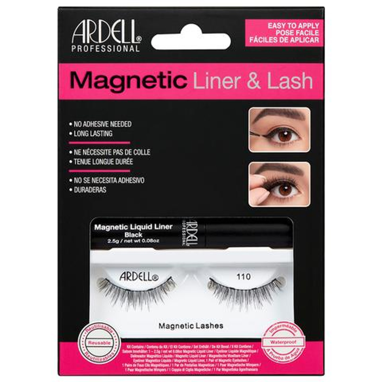 Shop Ardell Magnetic Liquid Liner & Lash Kit - 110 Lady Moss Beauty