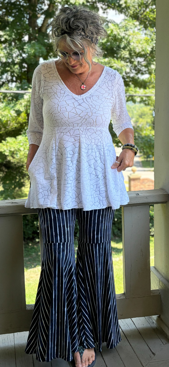 DANCE QUEEN 672-2 Ruffle long sleeve top
