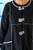 Cosette Coat (Black & Buttons)