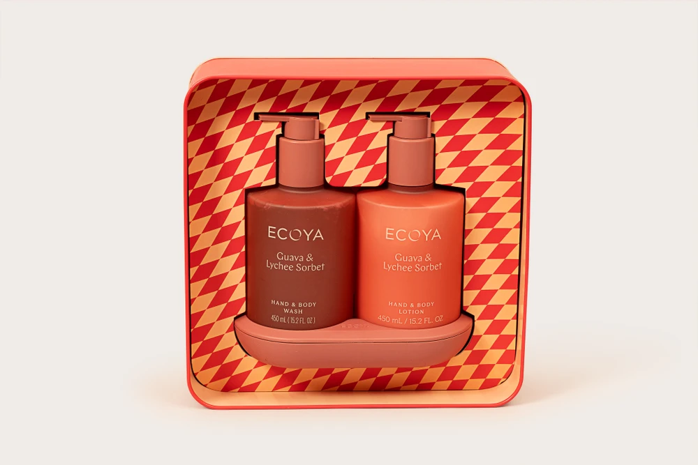 ECOYA Guava & Lychee Bodycare Gift Set