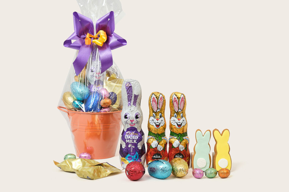 Easter Gift, Easter Bucket, Easter Bunny