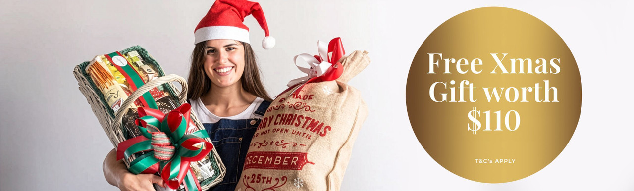 Free Xmas Gift worth $110. T&Cs apply.