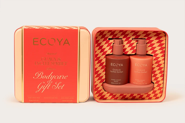 ECOYA Guava & Lychee Bodycare Gift Set