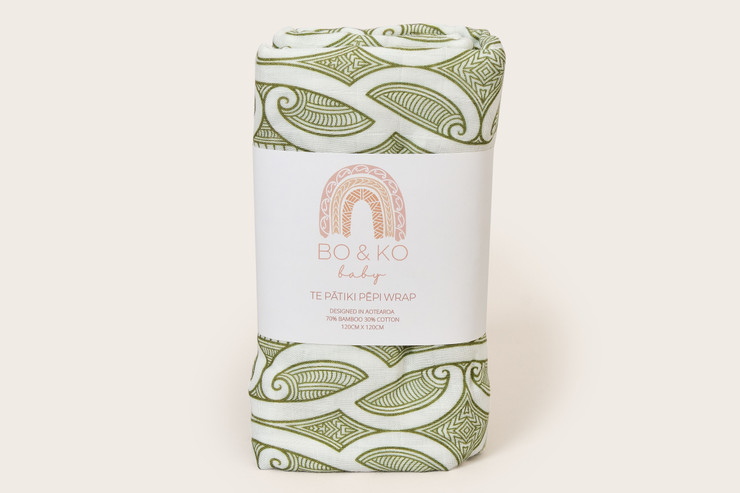 BO&KO Te Patiki Wrap Green