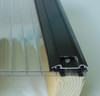 Brown Aluminum Bar Capping
Maintenance-free glazing caps to secure glass or polycarbonate to supporting framework.