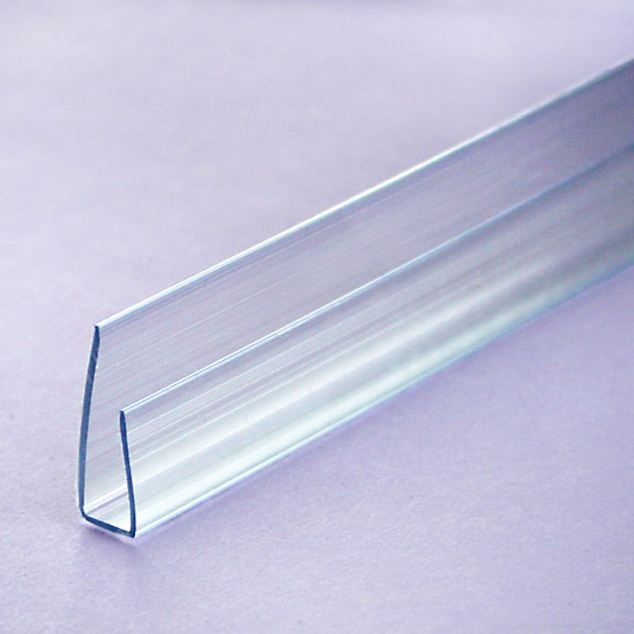 6mm Polycarbonate End Cap Easy to use Polycarbonate U-profile trim seals the ends of polycarbonate panels but allows it to breath.