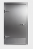 Coolstructures 36" x 78" Walk-in Cooler Door With Stainless Steel Finish, Replacement Walk-in Cooler Swing Doors on Frame