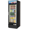 Turbo Air  Reach-in Freezer with One Swing Glass Display Door. Model: TGF-23F(B)