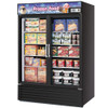 Turbo Air Reach-in Freezer with Two Swing Glass Display Door. Model: TGF-23F(B)