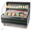 Americooler Horizontal Open Display Cases. Low Profile. Glass Side Panel. Model: TOM-40LB