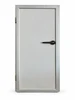 Coolstructures Discounted 36" x 78" Heavy Duty White Cooler Door, Left Side Hinges