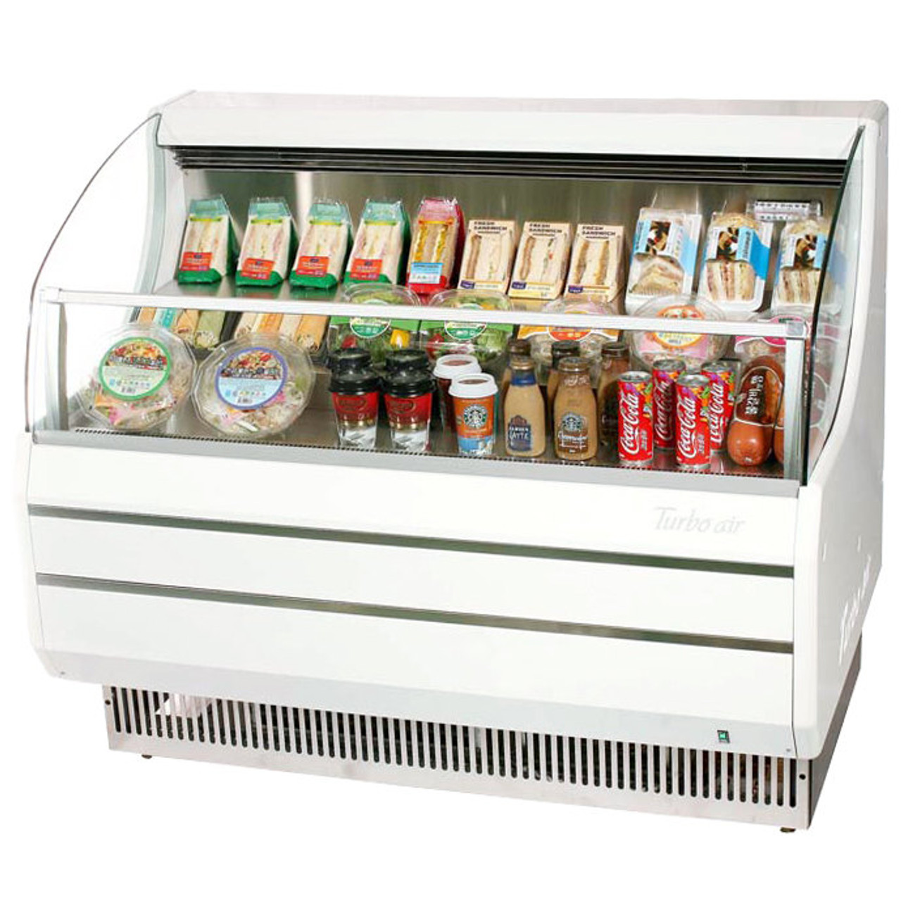 Americooler Horizontal Open Display Cases. Slim Line. Model: TOM-40S /By Turbo Air/ 