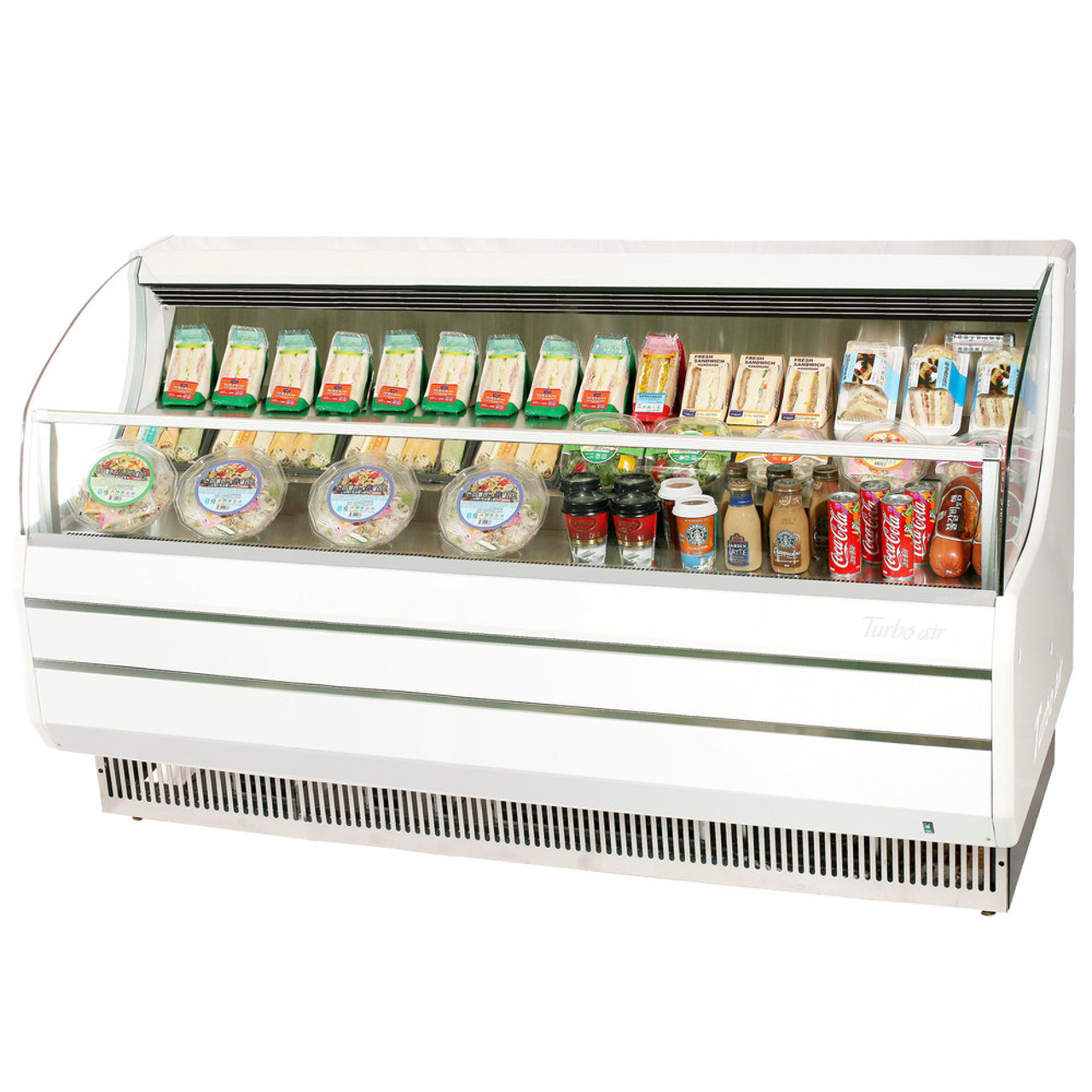 Americooler Horizontal Open Display Cases. Slim Line. Model: TOM-75S /