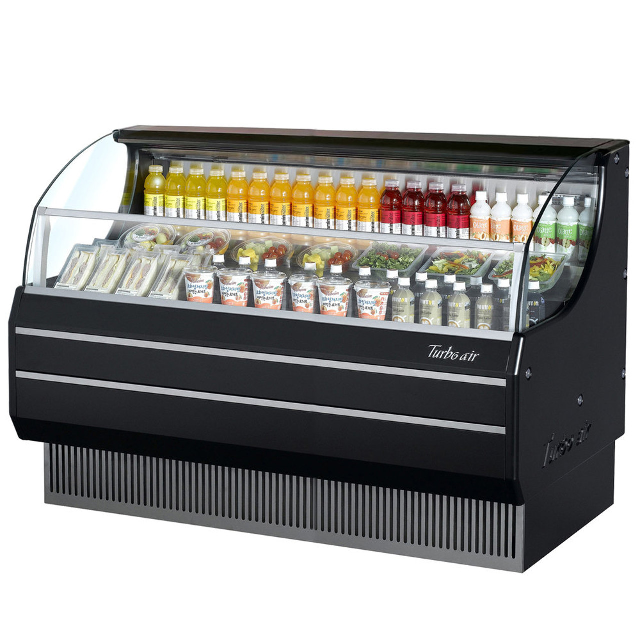 Americooler Horizontal Open Display Cases. Slim Line. Model: TOM-75SB /By Turbo Air