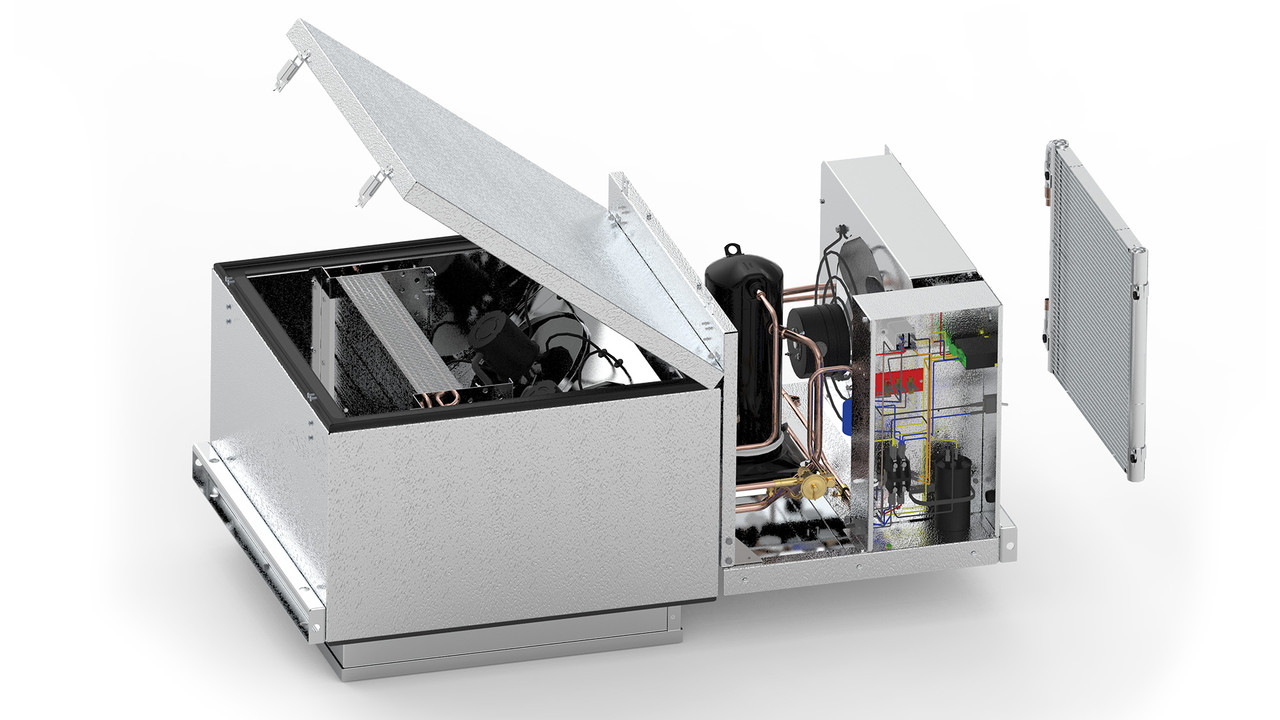 PT0062LBNEYNA(Freezer,Indoor,230/1) — PRO³ Top-Mount Packaged Freezer System