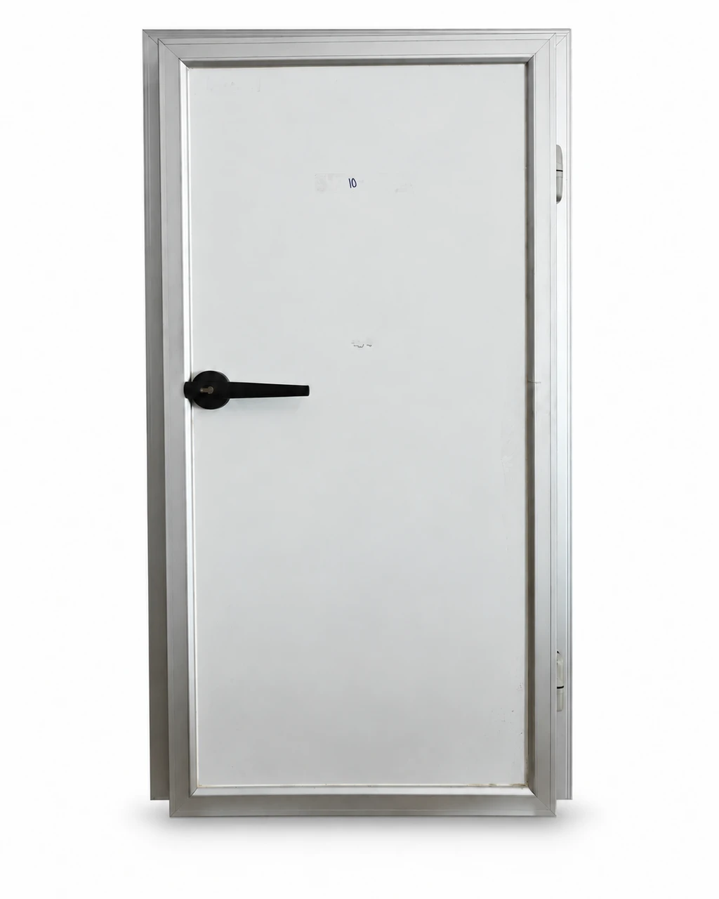 Coolstructures Discounted 36" x 78" Heavy Duty White Cooler Door, Right Side Hinges