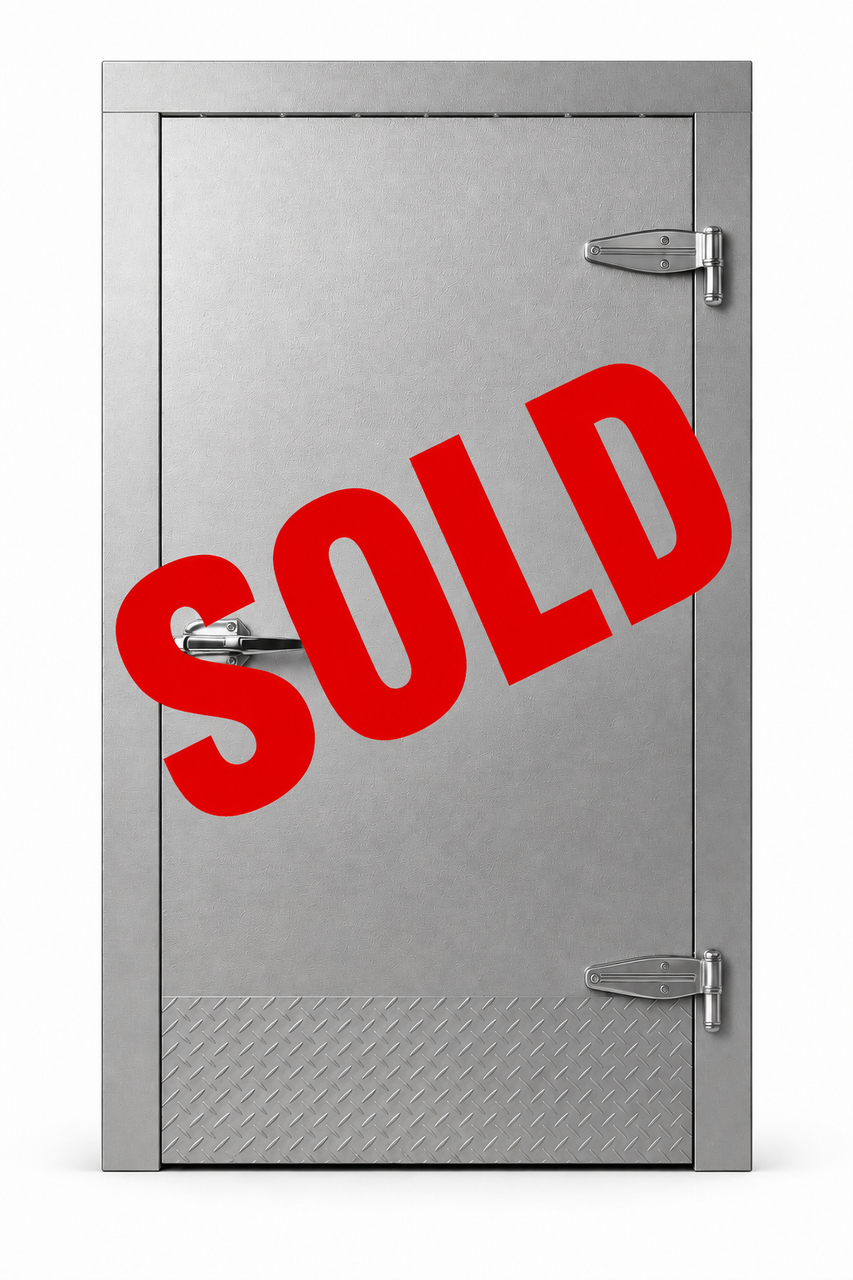 Coolstructures Discounted 36" x 78" Mill Embossed Cooler Door