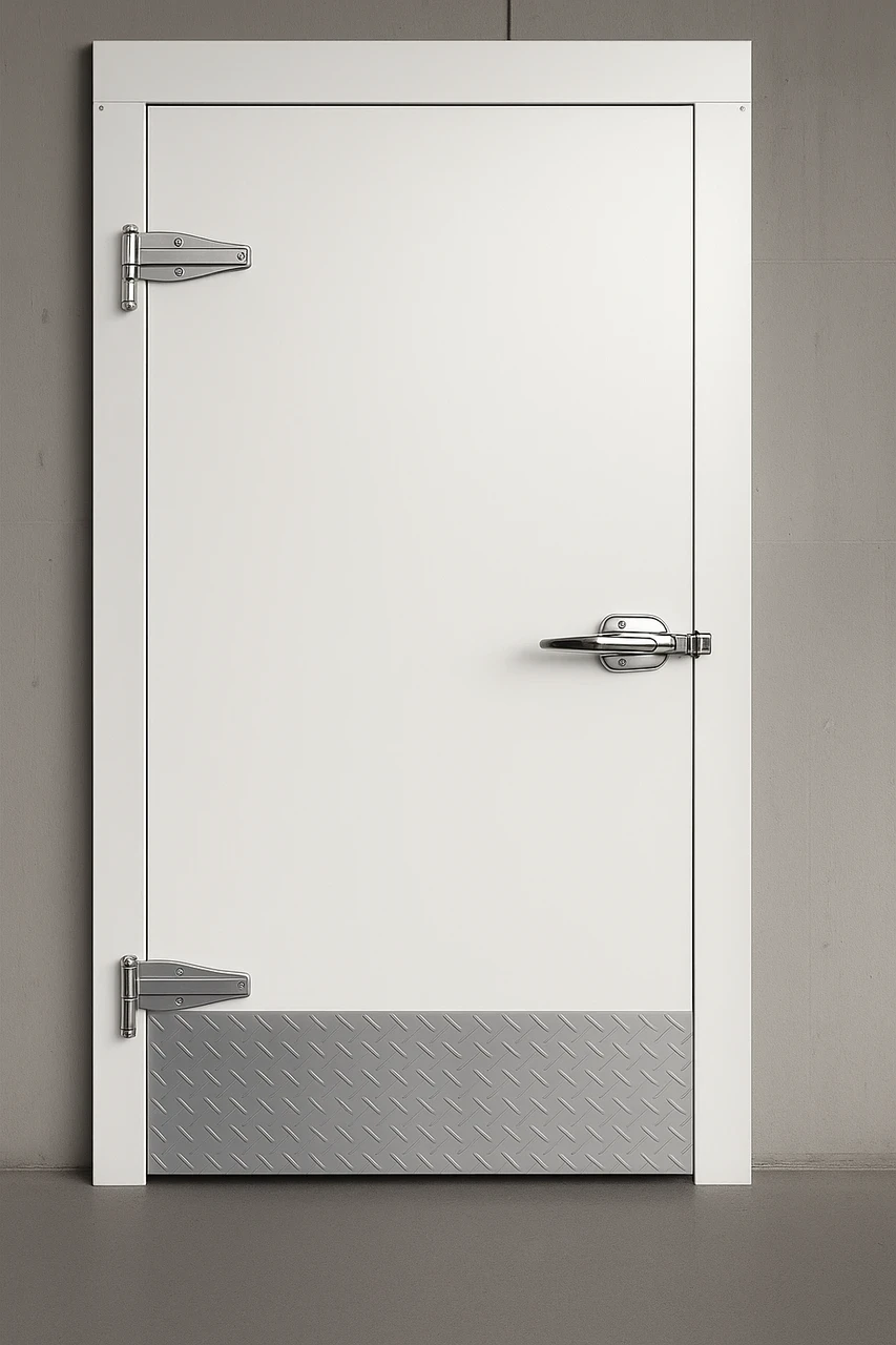 Coolstructures DISCOUNTED 56" x 78" White Aluminum Cooler door