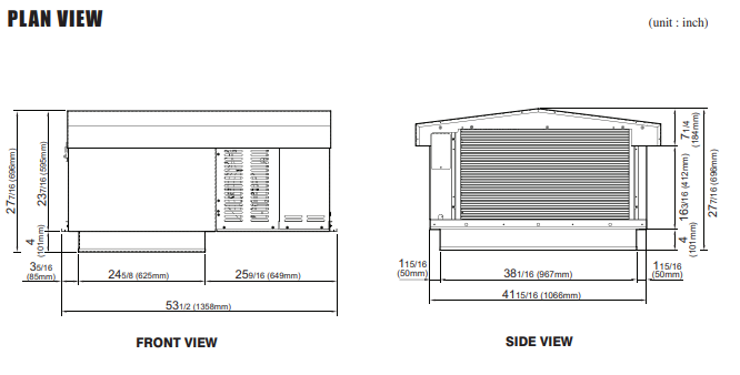 STX075LP2(Freezer)  SELF CONTAINED (drop-in, pre-charged,Single-Phase) REFRIGERATION SYSTEM FOR FREEZER MODEL STX075LP2(PTN,PRO3) OUTDOOR