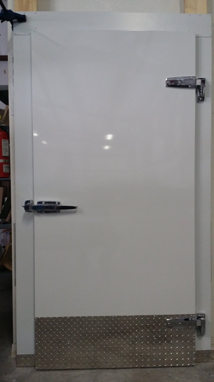 Coolstructures 47½" x 78" Walk-in Freezer Door, Replacement Walk-in Freezers Swing Doors on Frame 