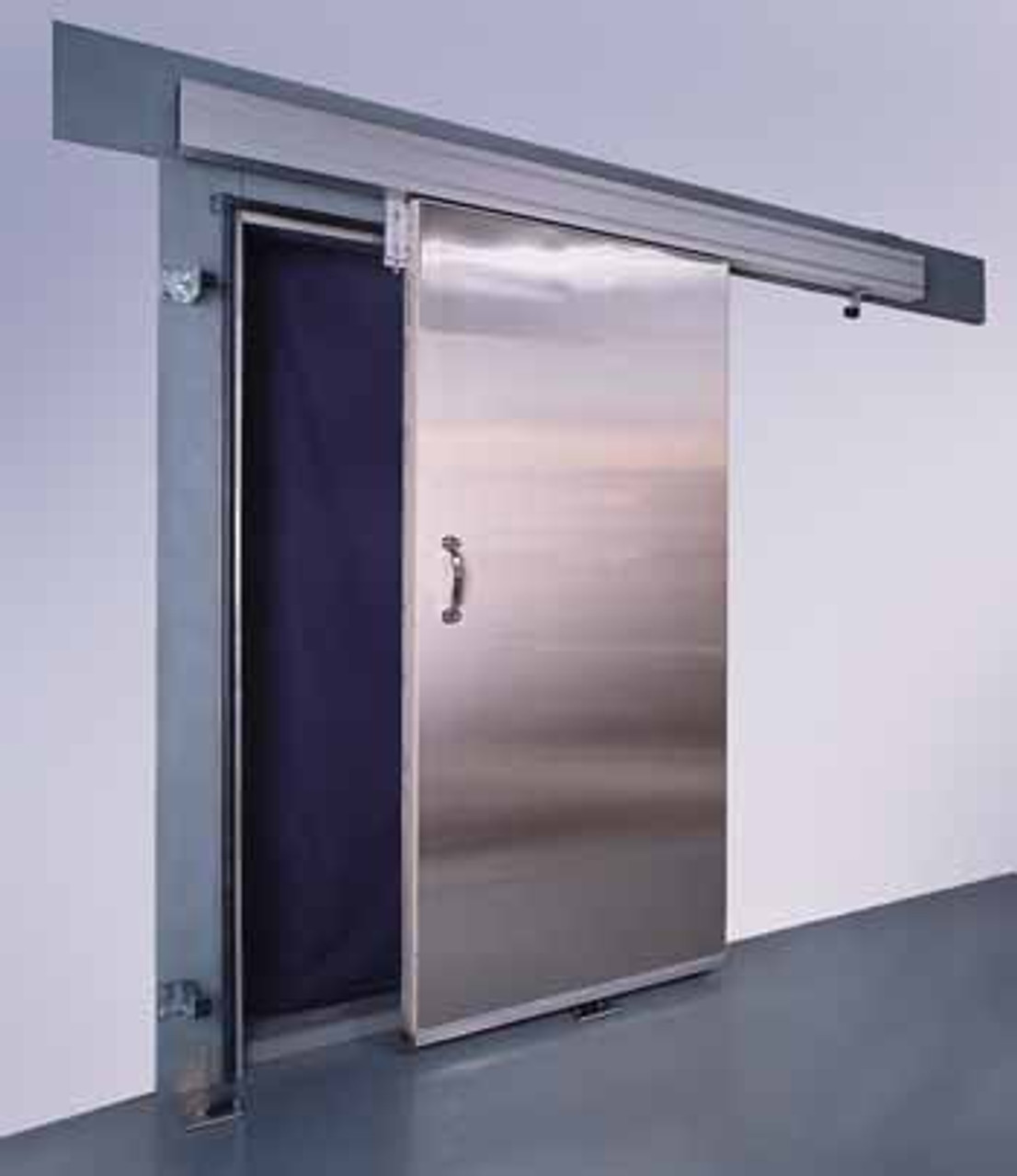 8' x 8' Walk-in Cooler Door, Replacement Walk-in Coolers Sliding Door on Frame