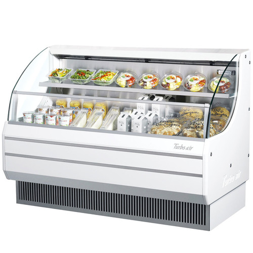 Americooler Horizontal Open Display Cases. Low Profile. Glass Side Panel. Model: TOM-75L Americooler Horizontal Open Display Cases. Low Profile. Glass Side Panel. Model: TOM-75L