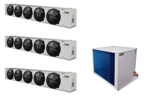 Refrigeration System 10HP medium temperature UL / C-UL listed for indoor-outdoor use