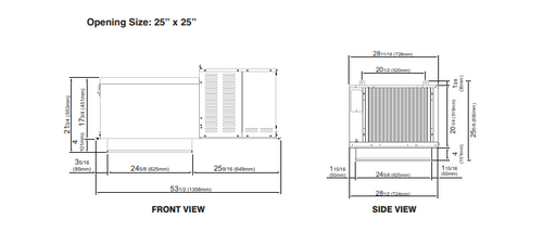 STI055MP2 Self-Contained(Cooler,drop-in, pre-charged,Single-Phase) 