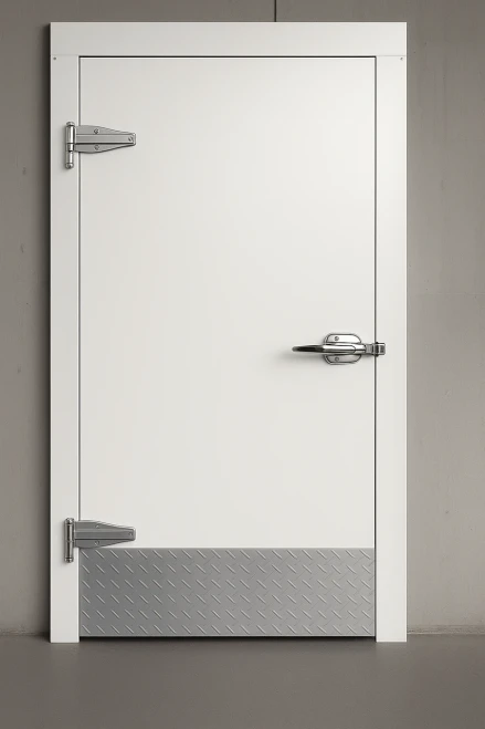 Coolstructures DISCOUNTED 56" x 78" White Aluminum Cooler door