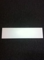 WHITE ALUMINUM DOOR KICK PLATE 24 GA, 6" X 36"