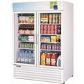 Turbo air Reach-in Cooler with 2- Swing Glass Display Door. Model: TGM-50RS  /By Turbo Air/