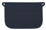 Navy Blue Three Pocket Rounded Bottom Waist Apron Available In Standard Size and Extra Large Item #350-180 Navy Blue Three Pocket Rounded Bottom Waist Apron Available In Standard Size and Extra Large Item #350-180